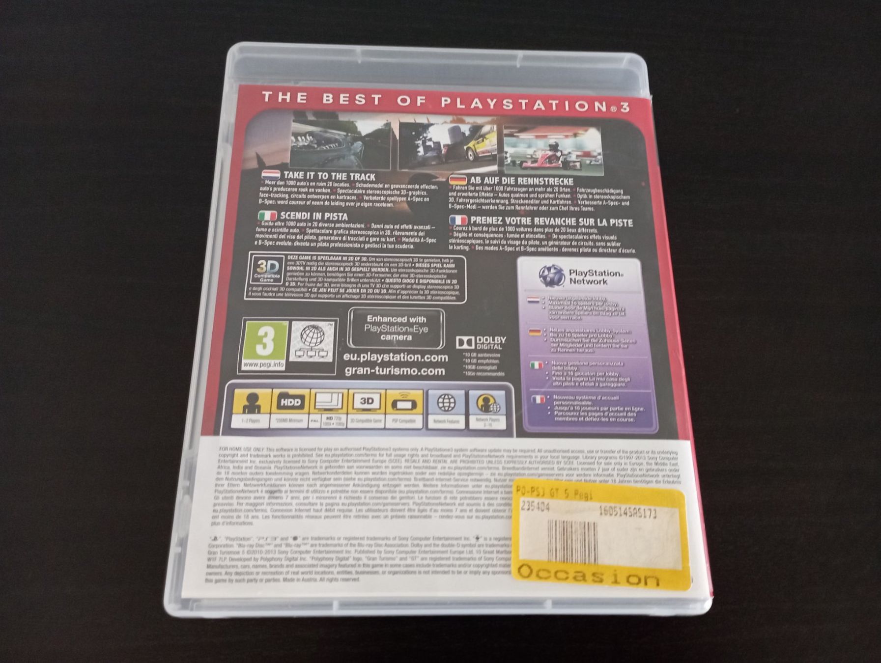 Sony Giochi: PS3 Gran Turismo 5 – Usato da Allschwil venduto da pri_9lsr 1