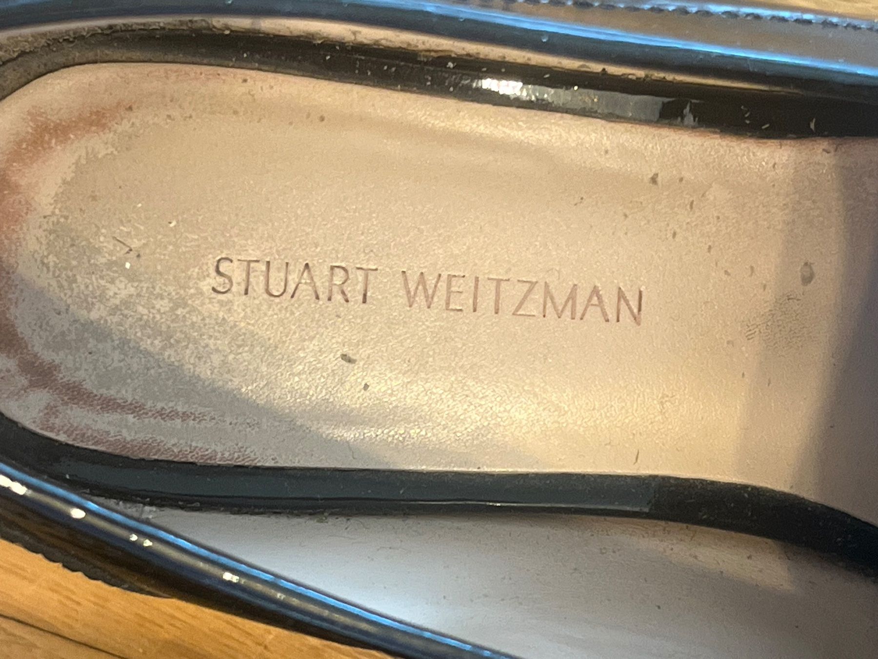Stuart Weitzman Scarpe da donna: Stuart Weitzman Lack Schuhe, Schwarz, Gr. 38 – Usato da Wollerau venduto da sab_6j7r 1