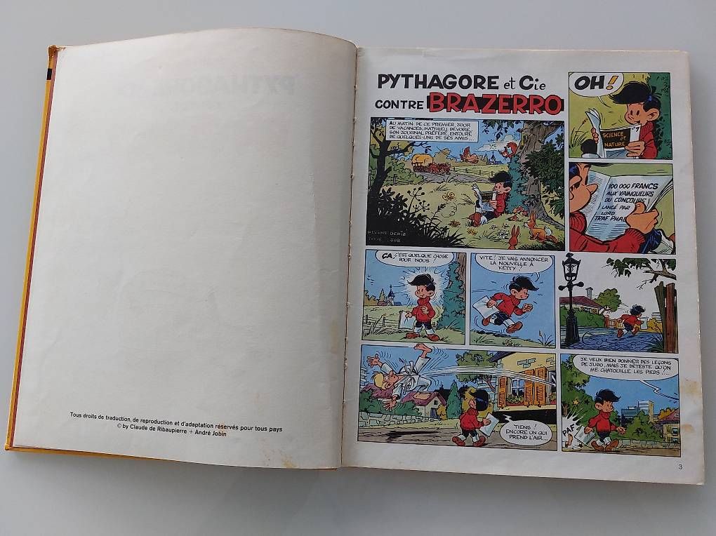 Fumetti: Pythagore et Cie contre Brazerro – Usato da Martigny venduto da paquito60 2