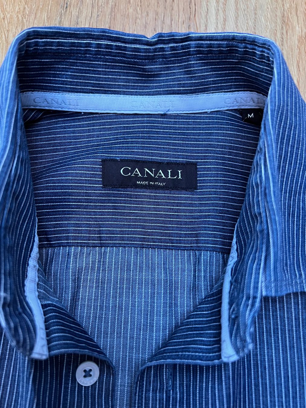 Camicie: Canali Herrenhemd Gr. 40 gestreift – Usato da Zumikon venduto da jensbehlau81 1