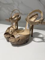 Jimmy Choo high heels snakeskin print size 37