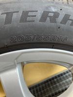 Vier Winterpneu auf Felgen Ford C-Max