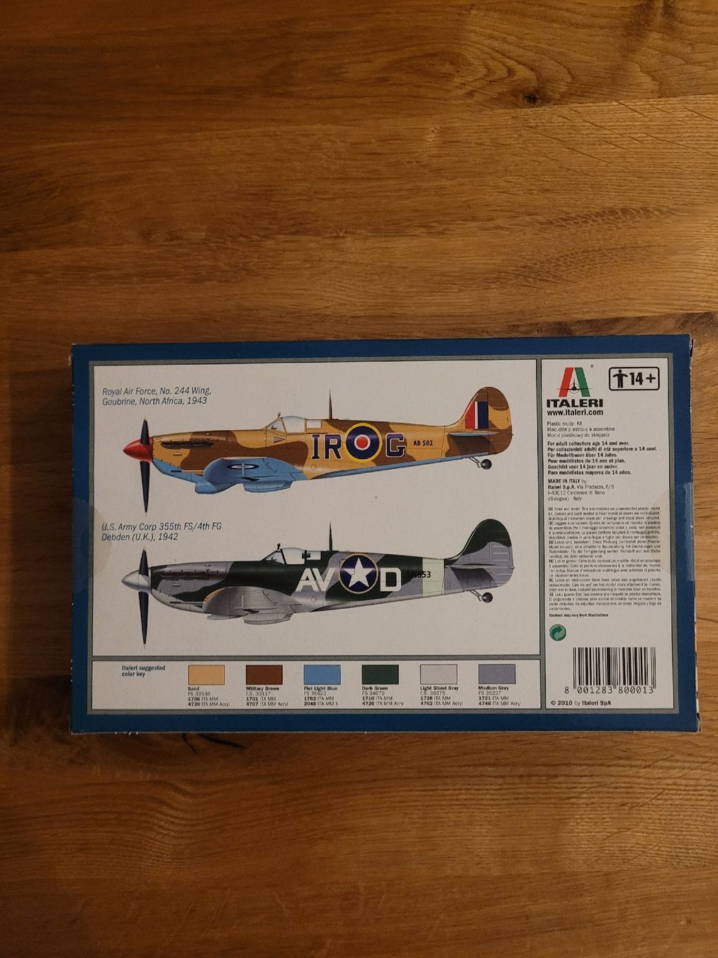 Italeri Kit di modellismo & Modellini statici: Italeri Spitfire Mk.Vb 1:72 – Nuovo e nell'imballaggio originale da Ebnet venduto da daenu26 1