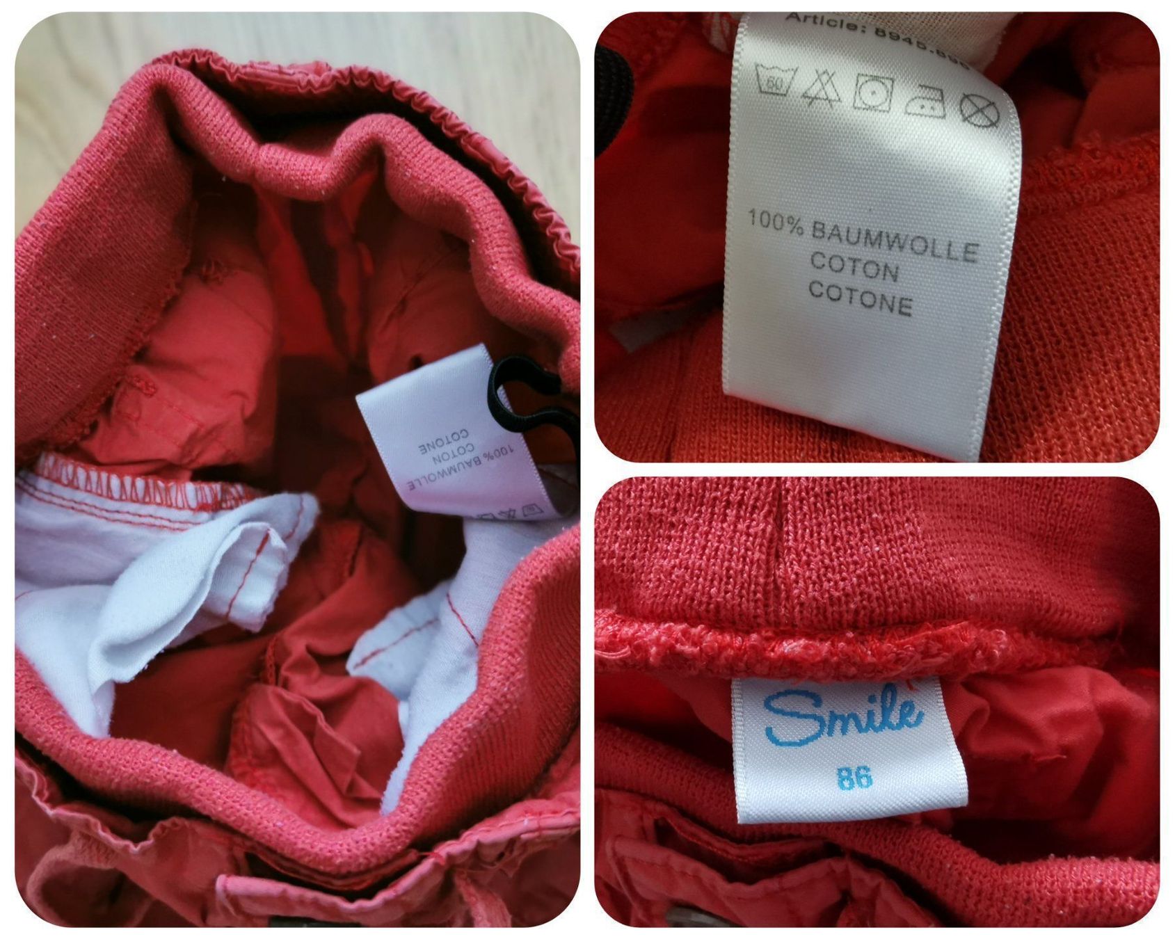 Pantaloni: Hose Gr:. 86; 100% Baumwolle – Usato da Seuzach venduto da Tureda 5