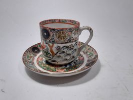 Antikes Vintage China Porzellan Tassen Set - Made in China