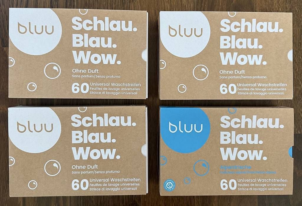 Bluu Prodotti di pulizia: 4 Pack Bluu Waschstreifen – Nuovo (secondo la descrizione) da Zürich venduto da TomTom2011
