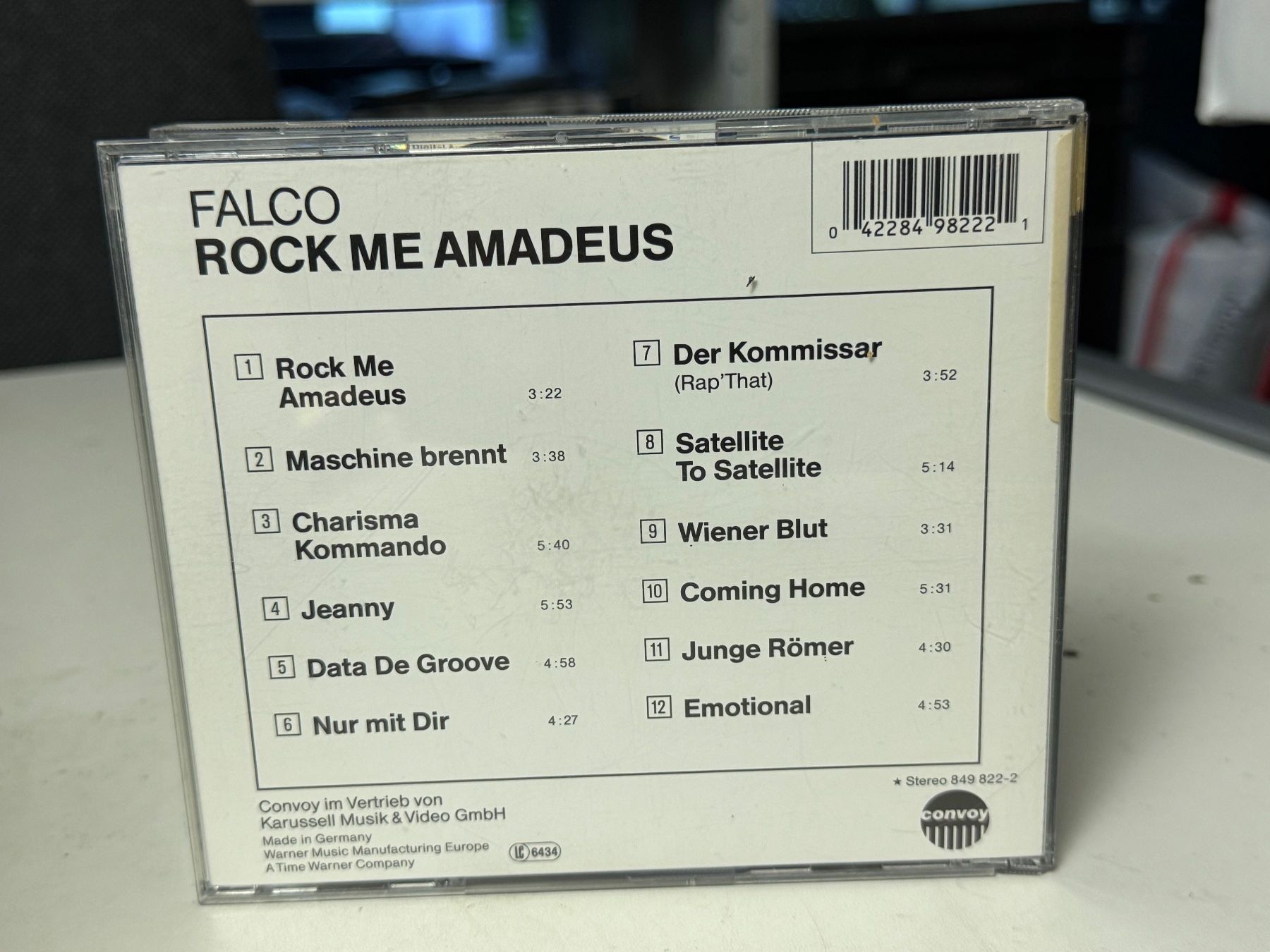 CDs: Falco - Rock Me Amadeus - HG41C – D'occasion à Küsnacht ZH par swisssales.net 1