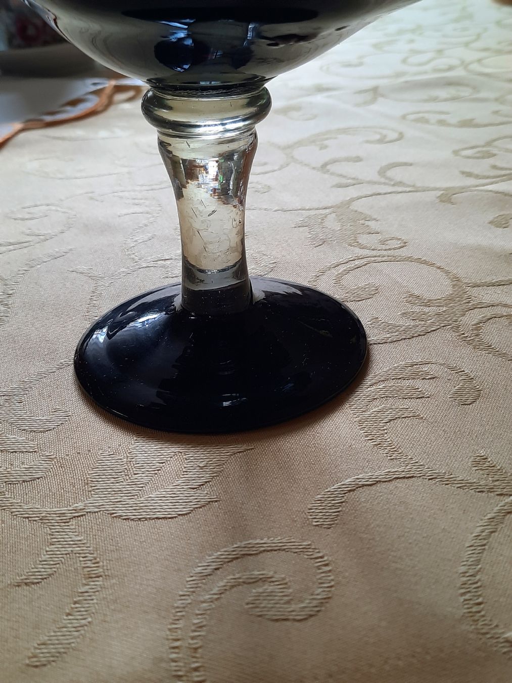Ciotole: antike Glasschale  mit Wellenrand – Usato da Busswil BE venduto da balu37 5
