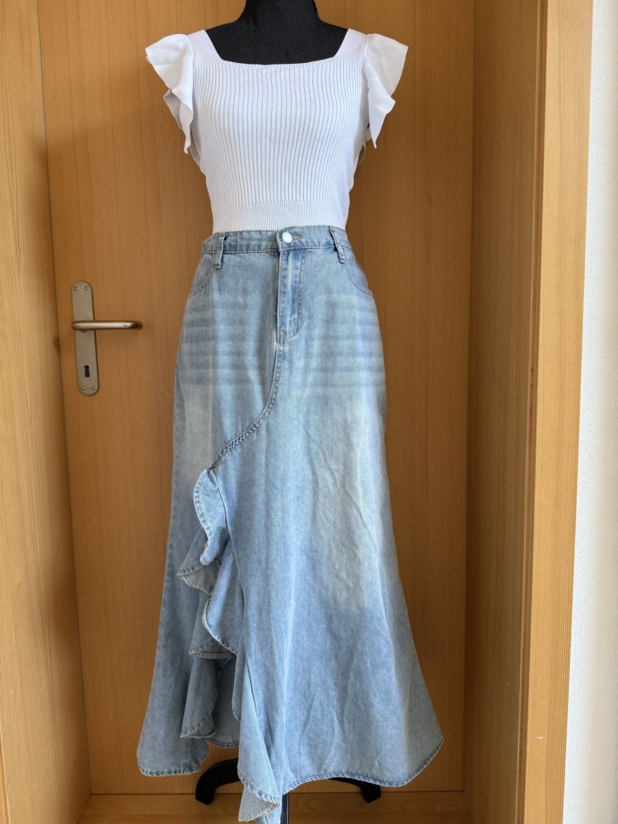 Gonne: Jeans Maxirock – Nuovo e nell'imballaggio originale da Sigriswil venduto da ck56