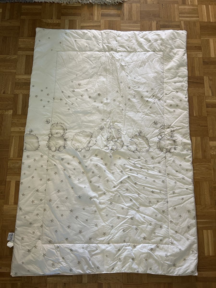 Decken: Krabbeldecke Igelmotiv – Gebraucht aus Zürich von schwooni24