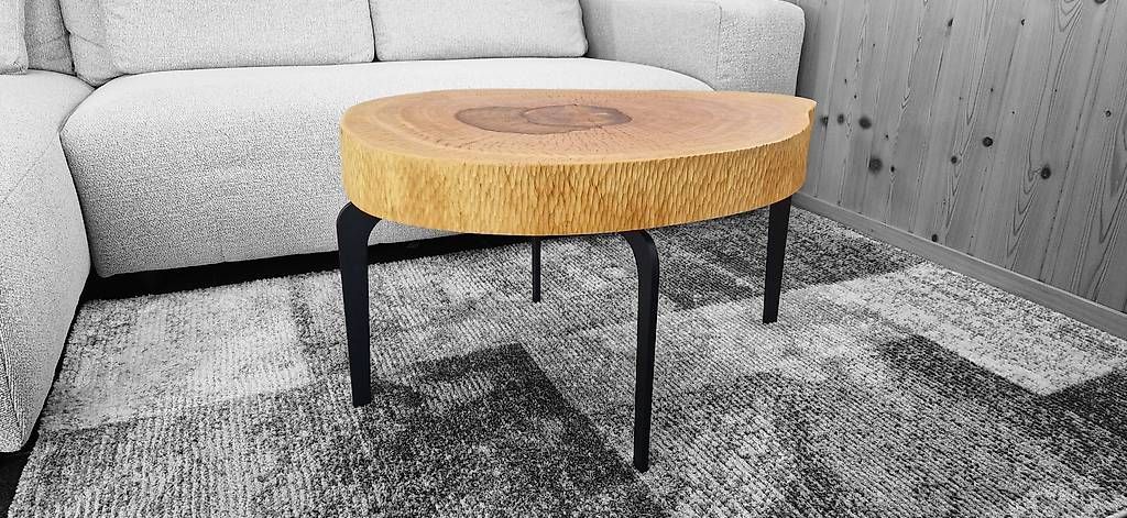 Tavoli: Baumscheibe Couchtisch, Salontisch, Beistelltisch – Nuovo e nell'imballaggio originale da Schüpfheim venduto da SchmidundseinHolz