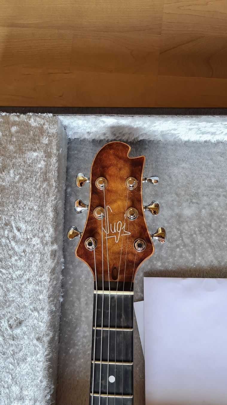 Strumenti musicali: Sugi DS496 6AQM Autumn Leaf Burst – Usato da Gams venduto da meshuggah263 3
