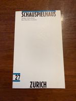 Programmheft Schauspielhaus Zürich Schnitzler gebraucht