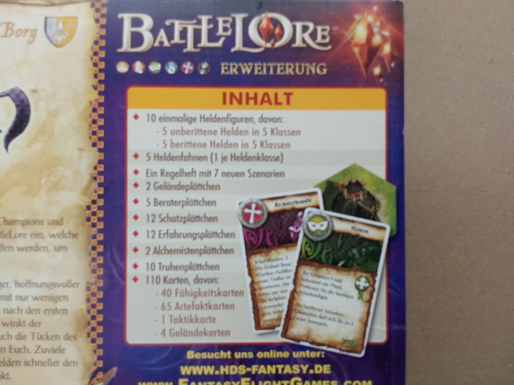 Giochi: Battlelore, Erweiterung Helden – Usato da Volketswil venduto da tasch71 1