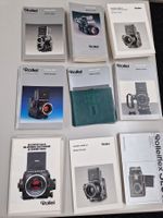 Diverse Rollei Bedienungsanleitungen französisch