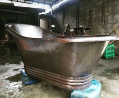 Badewanne Freistehende Bad Wanne Kupfer Becken Kupferwanne