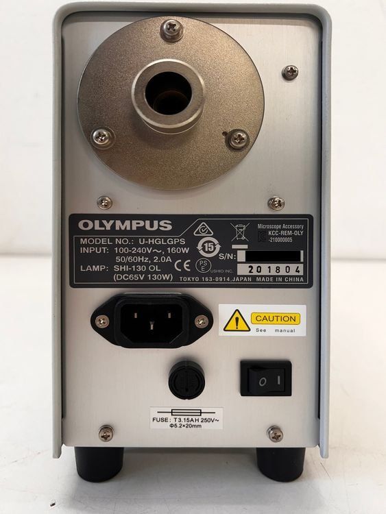 Laborzubehör: Olympus Fluorescence Light Source U-HGLGPS 130W – Gebraucht aus Niederdorf von LeptonAG_Labor 2