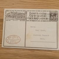 GS Karte Bern 1929 Max Lauber