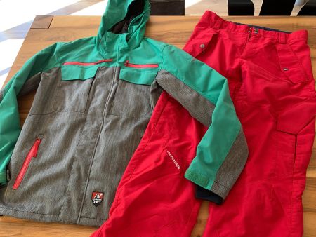 ALPRAUSCH Herren Skianzug Jacke und Hose Grösse M wie neu