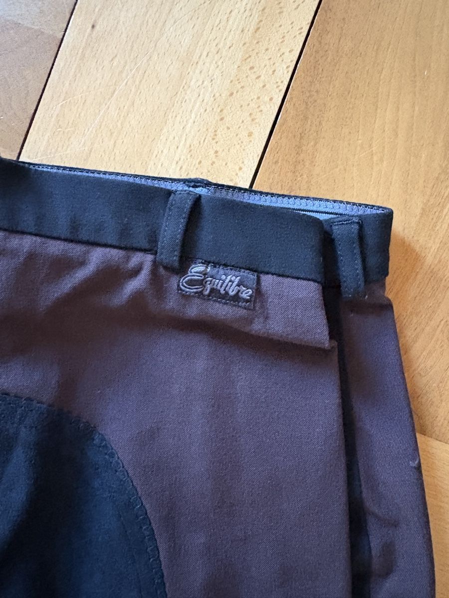 Pantalons: Reithose Equilibre braun schwarz Grösse 40 – Neuf (Voir description) à Olten par lizla 1