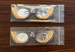 2x Sonnenfinsternisbrille NEU Sonnenfinsternis Brille OVP