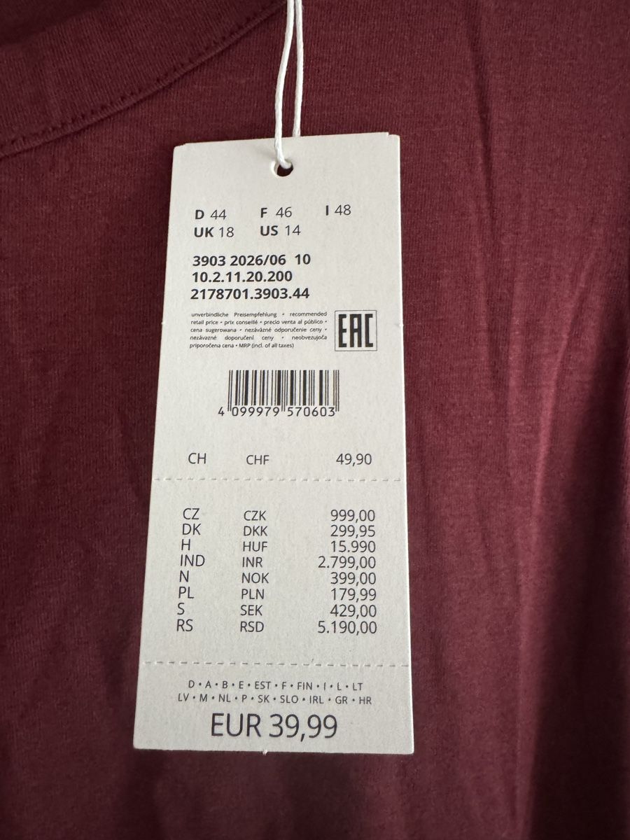 S.Oliver Kleider: Neues s. Oliver Jersey Kleid - 44 – Neu und originalverpackt aus Uster von Cluclu1 3