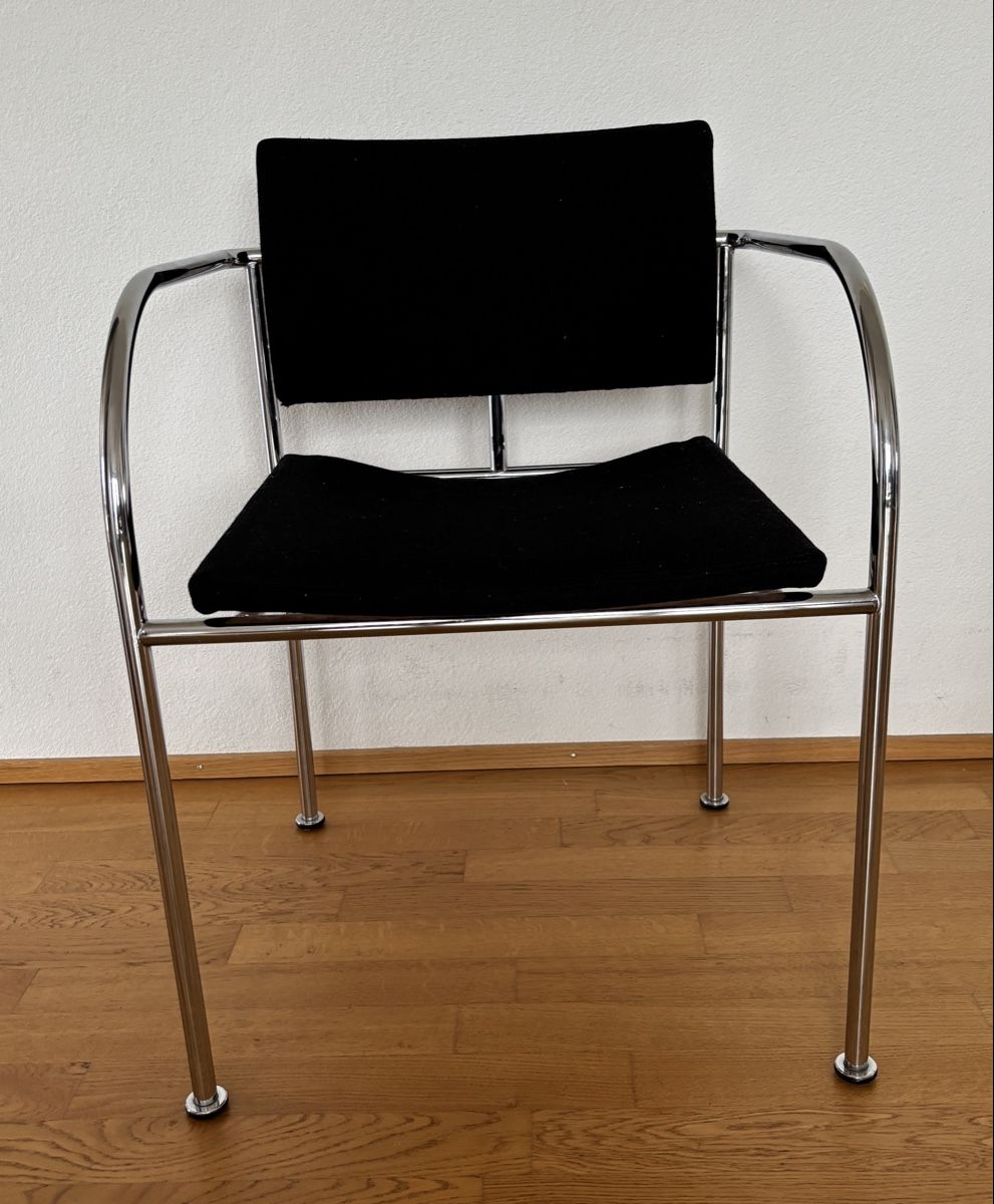 Stühle: 6er-Set Randers Stühle, Chrom – Gebraucht aus Uster von Aurora_1