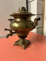 Antiker Messing Samowar, Top Dekoration Objekt,Russland Tula