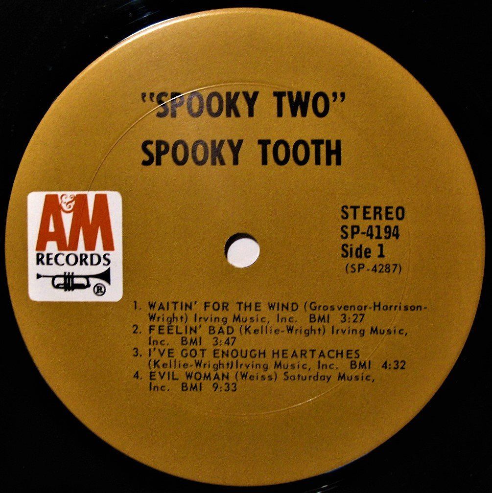 Dischi in vinile: SPOOKY TOOTH "Spooky Two" RARE FIRST PRESS LP IN VG++/EX!!! – Usato da Monthey venduto da Pingmub 3