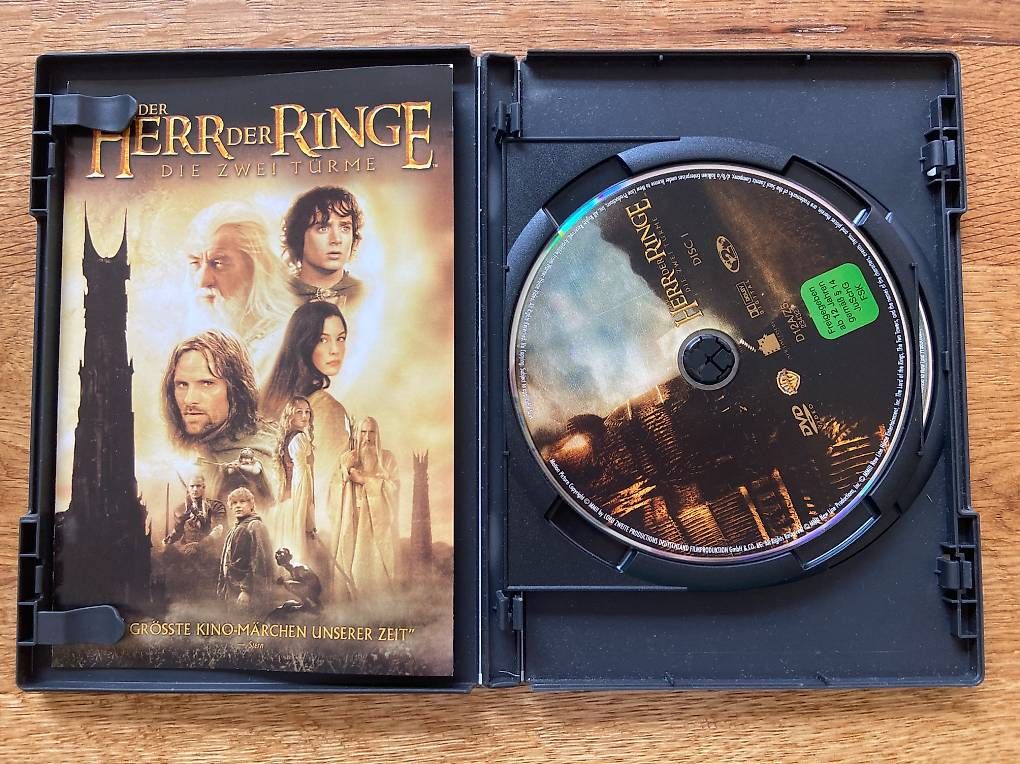 Tutti i DVDs: Herr der Ringe die zweit Türme – Usato da Zürich venduto da Sybille90 2