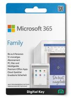 Microsoft Office 365 Family | 6 User | + 1TB pro User | 12M