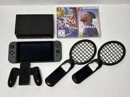 Nintendo Switch | Accessori + 2 Giochi + 128GB SD