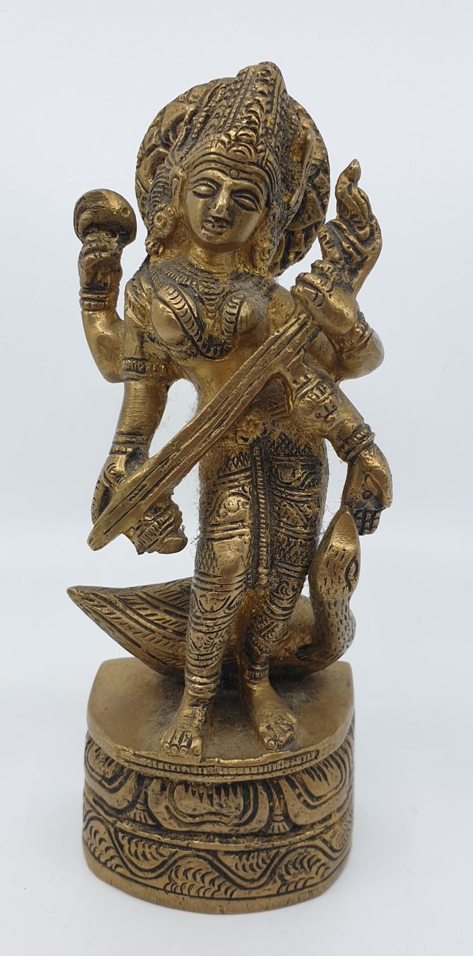 Sculture & Statue: Buddha Saraswati Figur – Usato da Emmen venduto da Brockofsky