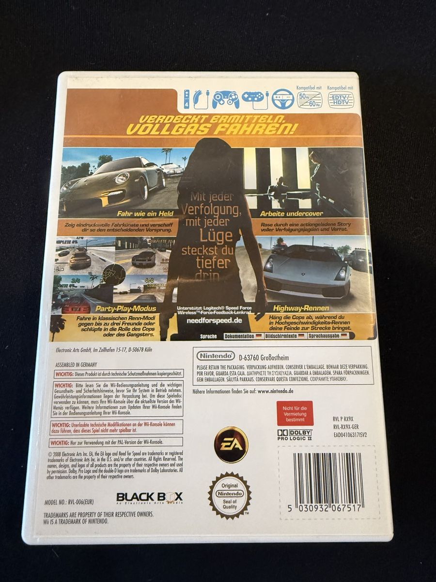 Nintendo Giochi: Jeu Wii Need for Speed Undercover – Usato da Brenles venduto da ar_foot 1