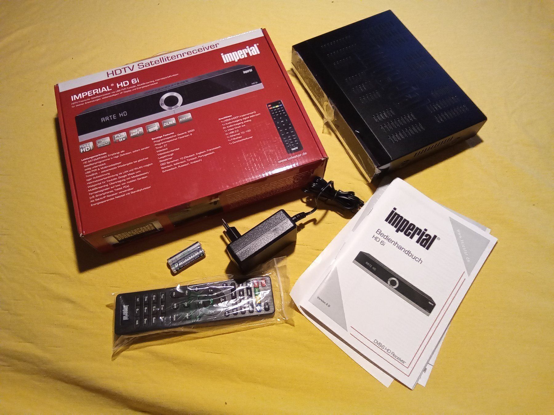 Receiver: Imperial HD 6i Twin SAT-Receiver – Neu und originalverpackt aus Ostermundigen von Gummibaerli63 2