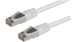 RJ45 LAN Ethernet Kabel Cat5e Gigabit weiss 1.5m - Fabrikneu