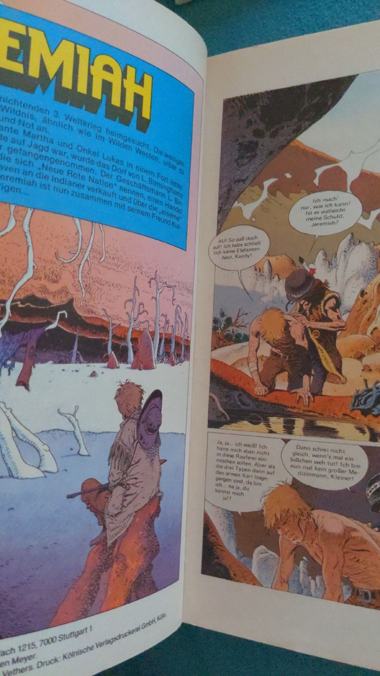 Fumetti: Jeremiah Comic Band 10, "Die eiserne Grenze" SC, Sci-Fiction – Usato da Niederscherli venduto da Mon_Art 2