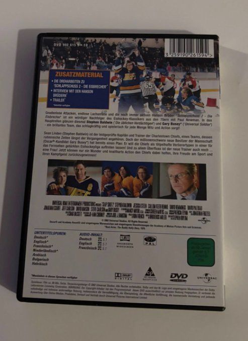 Alle DVDs: Schlappschuss 2 Die Eisbrecher vergriffene  DVD Ver.jg 2002 – Gebraucht aus lupfig von maniacs666 2