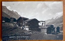 Zermatt - Blatten 1924