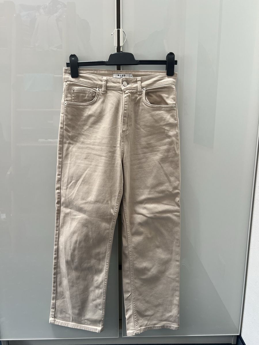 Na-kd Jeans: NA-KD Jeans, Beige, Gr. 36 – Nuovo (secondo la descrizione) da Grindelwald venduto da wand_24