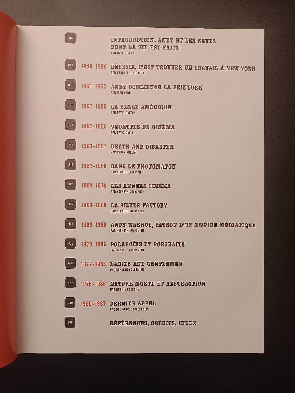Libri: Andy Wharol geant 1ère édition – Usato da Lausanne venduto da Grabock 3