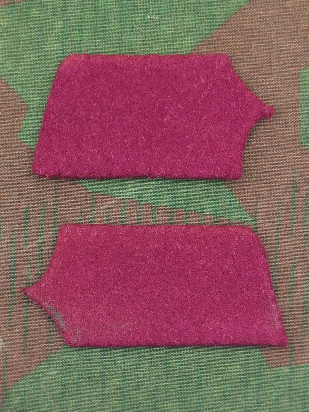Schweizer Armee Placchette & Badge: Kragenpatten Ord. 1914/26 – Usato da Bauma venduto da SwissMilitaria