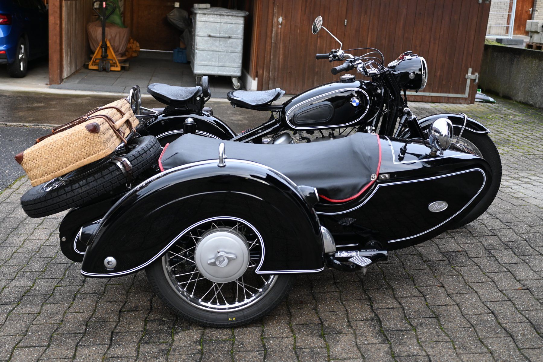 BMW Sidecar: Gespann BMW R69 mit Beiwagen – Usato da Mettmenstetten venduto da wanderfalke04 1