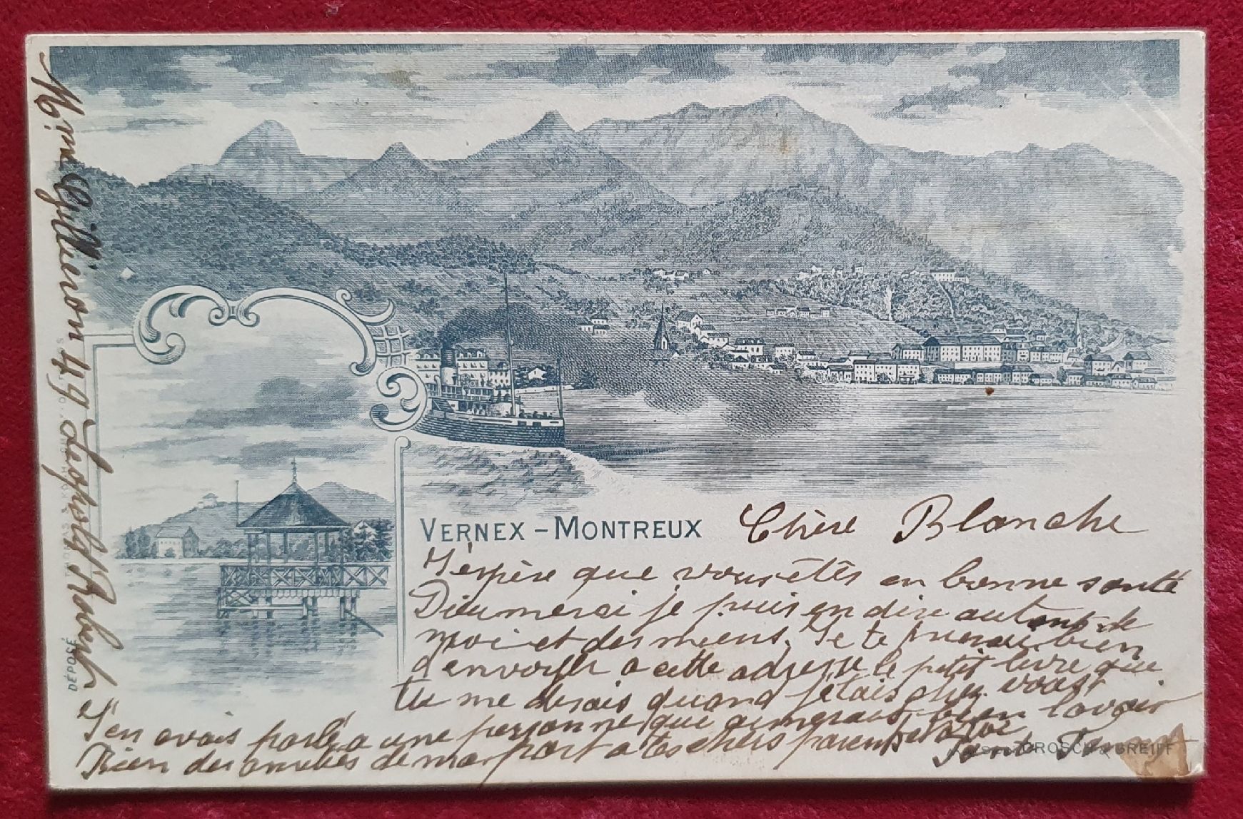 Cartes postales: Vernex-Montreux 1899 – D'occasion à Kreuzlingen par Rschweiz1
