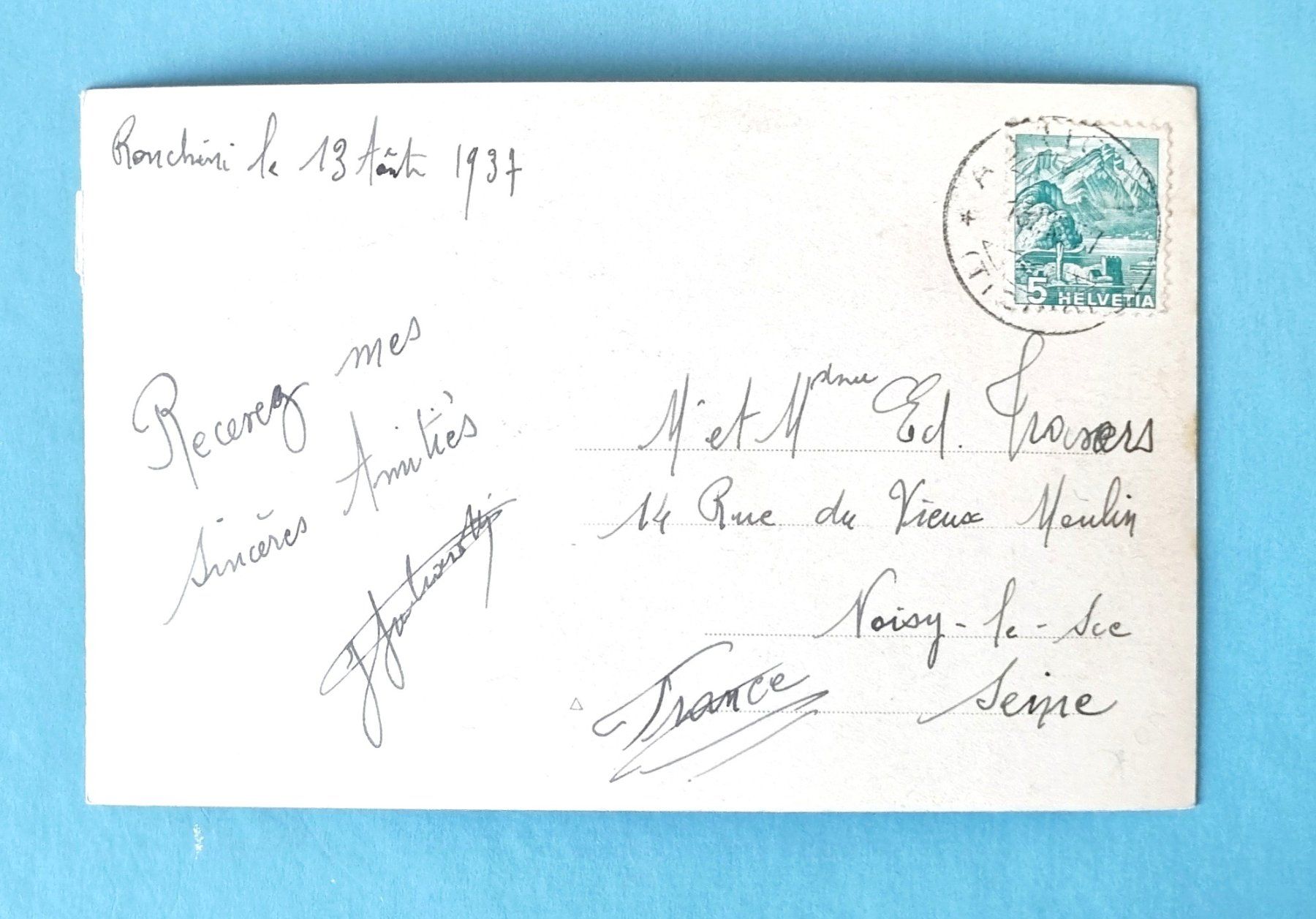 Cartoline postali: Locarno - Conferenza Internationale - 1925 – Usato da Rothrist venduto da RROENK 1