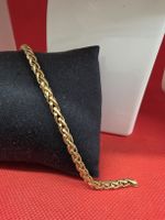 Armband in Gelbgold Farbe geflochtenes Design gebraucht