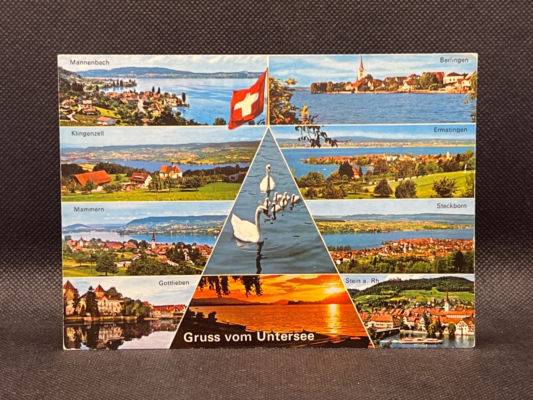 Cartoline postali: Gruss vom Untersee – Usato da Widnau venduto da Brusi9