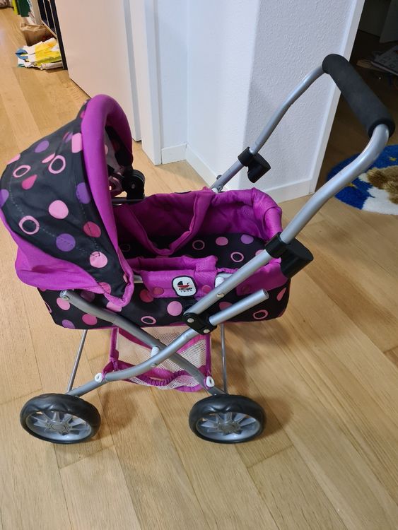 Puppenwagen Pink 