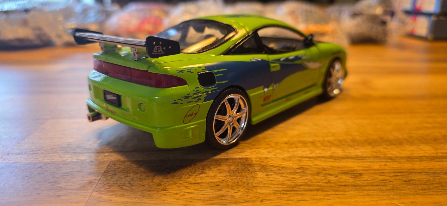 Mitsubishi Modellautos: Modellauto 1995 Mitsubishi Eclipse Grün 1/24 – Gebraucht aus Hochfelden von Danizh0 1