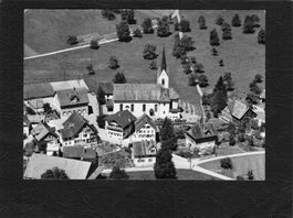 .Neuheim Zug , Flugaufnahme , gel. 1960